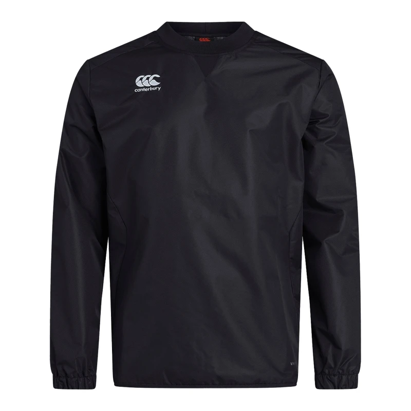 Image of Canterbury Canterbury Men Club Vaposhield Contact Top in Black Size: X-Small Black XS Male 5063806459156