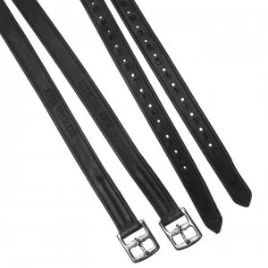 Image of John Whitaker Stirrup Leathers - Black