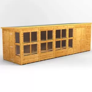 Image of 20X6 Power Pent Potting Shed Combi Including 6ft Side Store