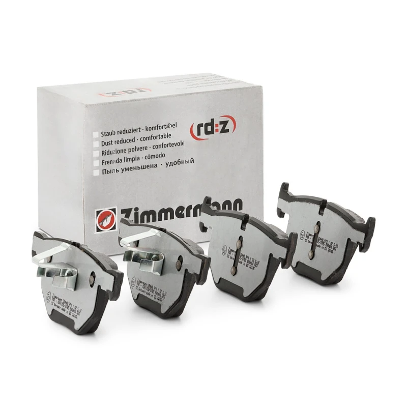 Image of ZIMMERMANN Brake pad set ZIMMERMANN 23448.970.1