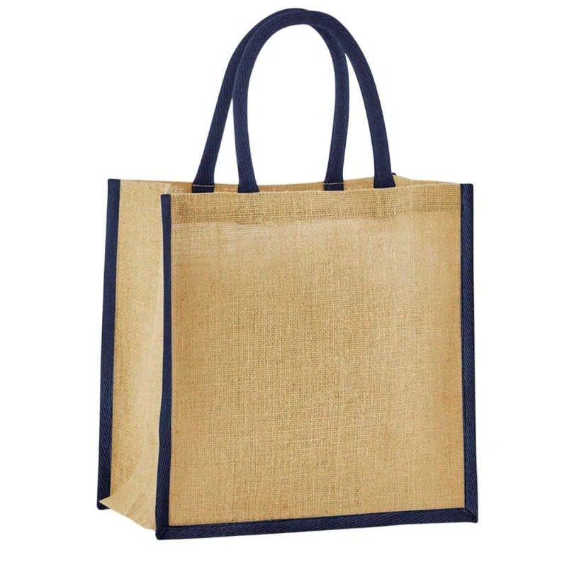Image of Westford Mill W477 womens Shopper bag in Blue