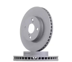 Image of ATE Brake disc TOYOTA 24.0125-0155.1 4351202070,4351213030,4351247020 Brake rotor,Brake discs,Brake rotors