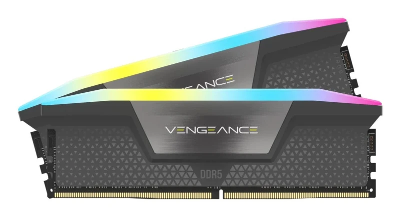 Image of Corsair KIT BARRETTES MEMOIRE 32GO (2X16GO) DIMM DDR5 6000MHZ (GRIS)