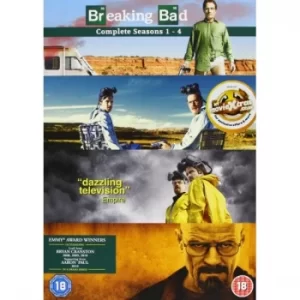 image of Breaking Bad Season 1-4 Boxset DVD