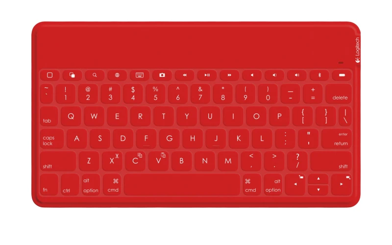 Image of Logitech Logitech Keys-To-Go QWERTZ German Bluetooth Red 920-007811