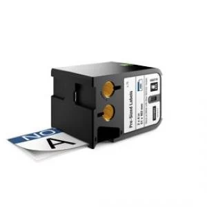 Image of Dymo 51x102mm Pre Sized NOTICE Safety Labels White with Blue Header 70