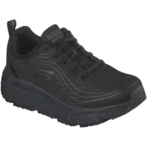 image of Skechers Womens/Ladies Max Cushioning Elite Sr Safety Shoes (4 UK) (Black) - Black