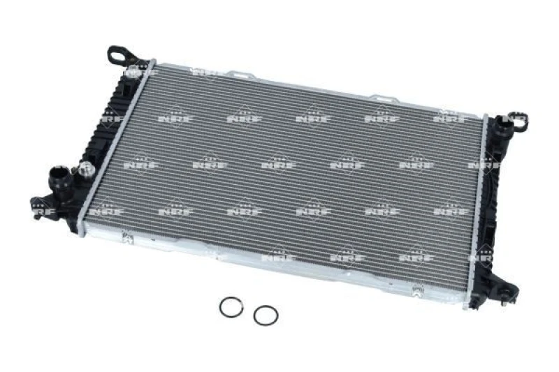 Image of NRF 53065 Engine radiator Brazed cooling fins, Aluminium, with gaskets/seals Aluminium Radiator,engine cooling (470)