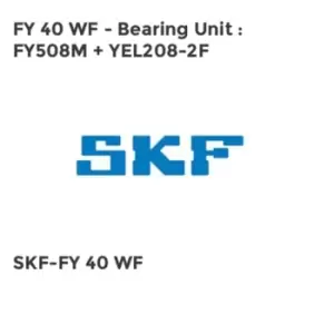 Image of FY 40 WF - Bearing Unit : FY508M + YEL208-2F