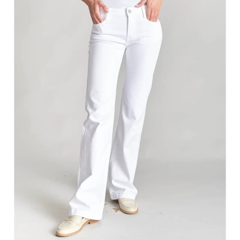 Image of Le Temps des cerises Womens jeans Le Temps des cerises Pulp Flare Rose Female 28