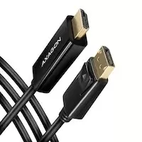 Image of AXAGON RVD-HI14C2 DisplayPort to HDMI 1.4 cable 1.8m 4K30Hz