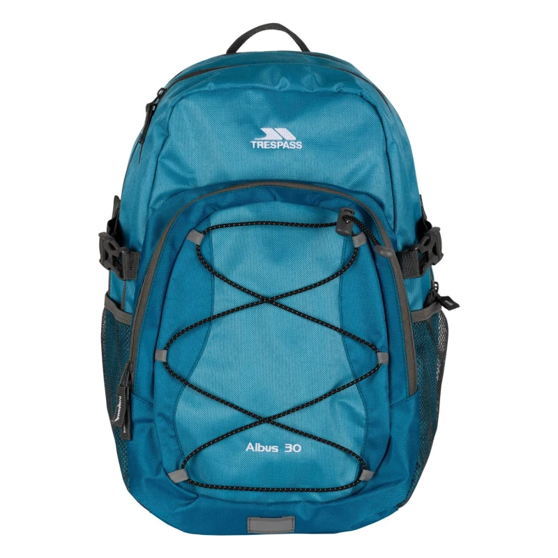 Image of Trespass Trespass Men Albus 30 Litre Casual Rucksack Backpack in Cobalt Cobalt One Size Male 5063425374687