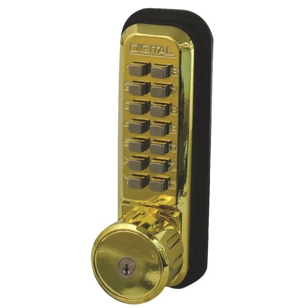 Image of Lockey 2435K Mechanical Push Button Lock