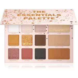 image of Sigma Beauty The Essentials Palette Eyeshadow Palette With Bronzer 19,2 g