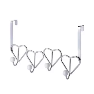 Image of Showerdrape Hearts Over Door Hooks