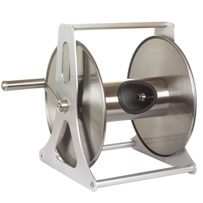 Image of Flopro Professional Stainless Steel Metal Hose Reel