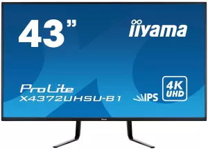 image of iiyama ProLite 43" X4372UHSU-B1 4K Ultra HD IPS LED Monitor