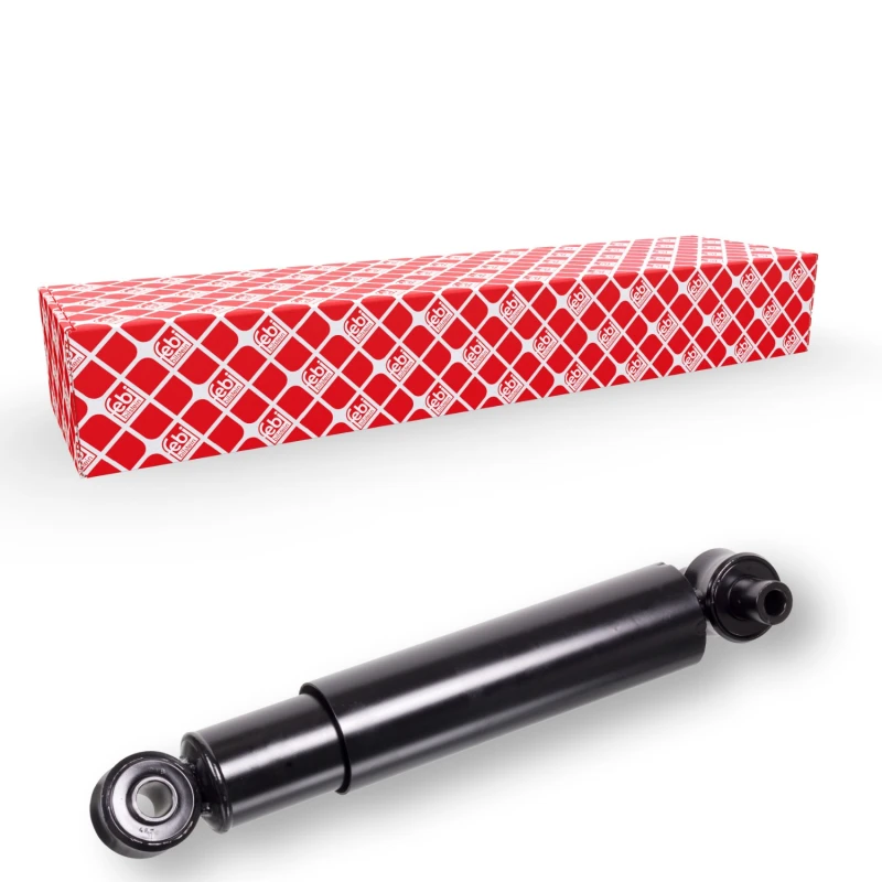 Image of FEBI BILSTEIN 20445 Shock absorber Rear Axle, Oil Pressure, Telescopic Shock Absorber, Bottom eye Shock Absorber (854)