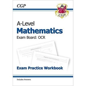 Image of New A-Level Maths for OCR: Year 1 & 2 Exam Practice Workbook by CGP Books (Paperback, 2017)