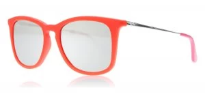 Image of Ray-Ban Junior RJ9063S Sunglasses Red 701030 48mm