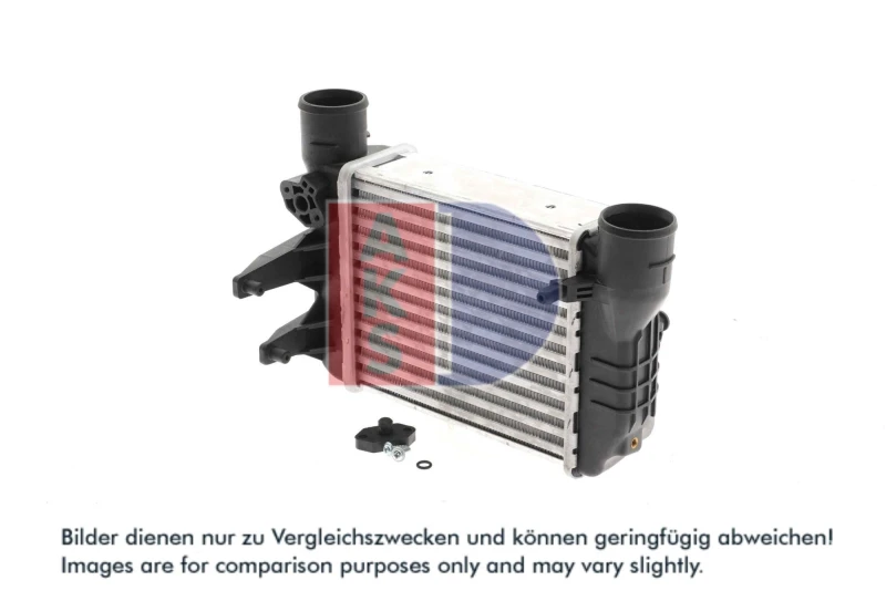 Image of AKS DASIS 047027N Intercooler Core Dimensions: 214x192x65, Plastic Aluminium, Plastic Intercooler,charger (468)