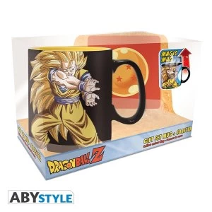 Dragon Ball - Goku Kamehameha Heat Change Mug/Coaster Gift Set