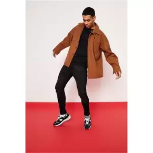 Image of I Saw It First Camel Trucker Jacket - Brown