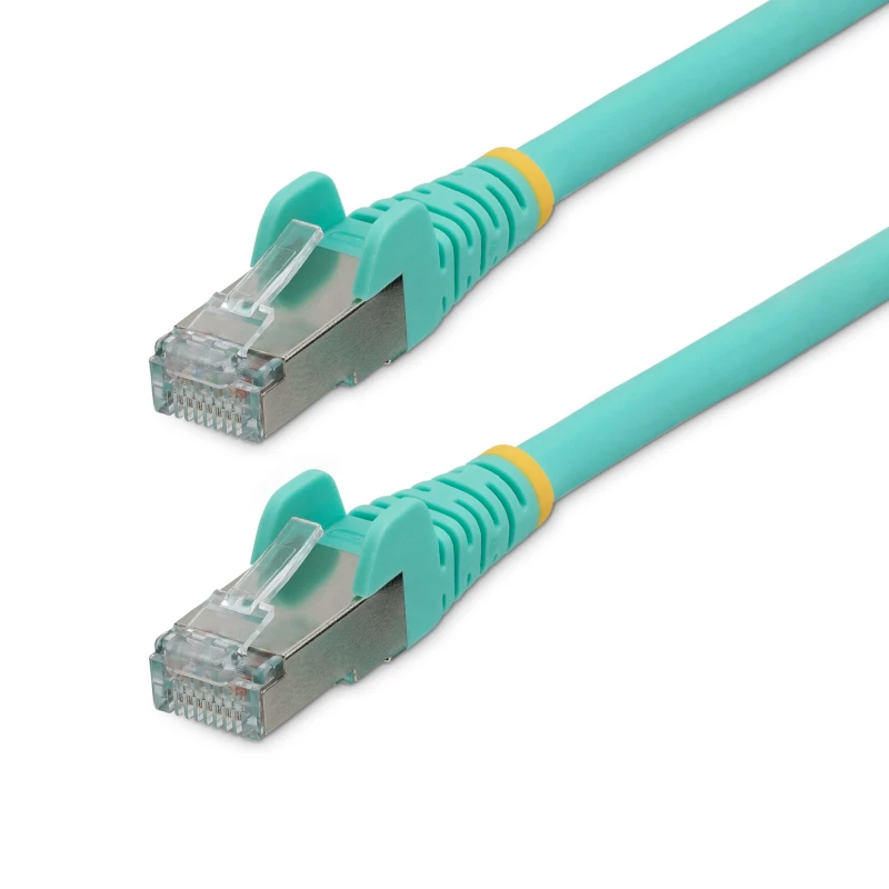 Image of StarTech.com 10m CAT6a Ethernet Cable LSZH - Aqua NLAQ-10M-CAT6A-PATCH