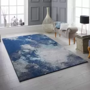 Image of Oriental Weavers Sansa 1802 L Rug - 60x230cm, Ripped - Blue
