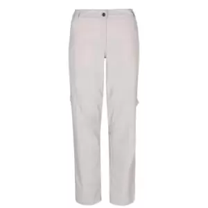 image of Jack Wolfskin Zip Off Convertible Trousers Ladies - Beige