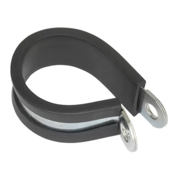 image of Genuine SEALEY PCJ32 P-Clip Rubber Lined &#216;32mm Pack of 25