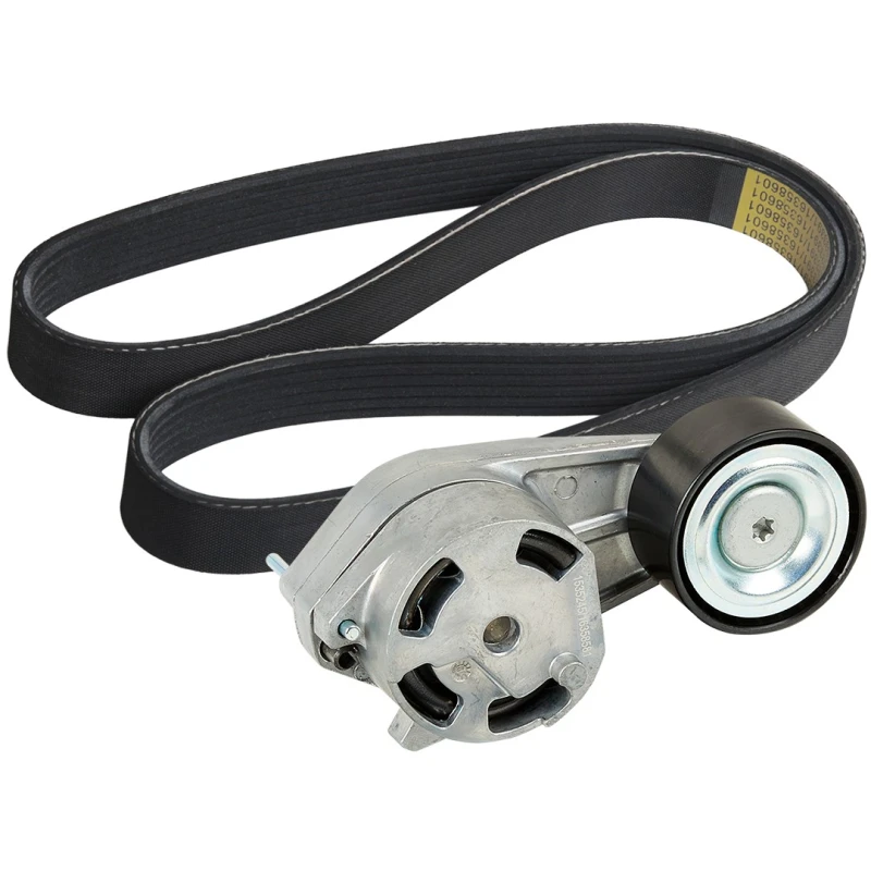 Image of RIDEX 542R0797 V-ribbed belt set Check alternator freewheel clutch & replace if necessary V-Ribbed Belt Set (542)