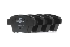 Image of VALEO Brake pad set 301702 Brake pads,Brake pad set, disc brake PEUGEOT,CITROEN,207 (WA_, WC_),207 CC (WD_),307 CC (3B),307 SW (3H),307 (3A/C)
