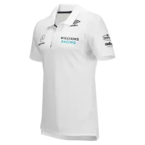 image of Umbro Williams Polo Shirt Mens - White