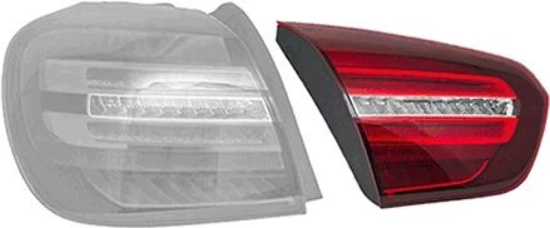 Image of VAN WEZEL 2950923 Rear light Inner Section, with bulb holder, Left, LED Combination Rearlight (391)