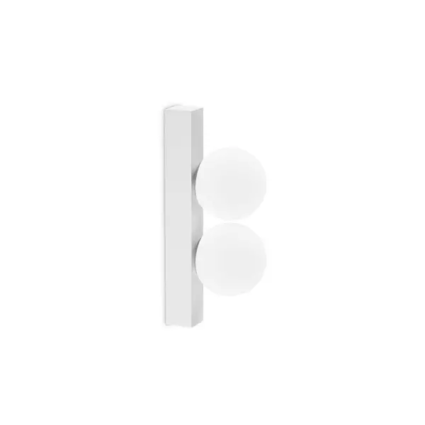 Image of Ping Pong 2 Light Wall Lamp White 500Lm 3000K
