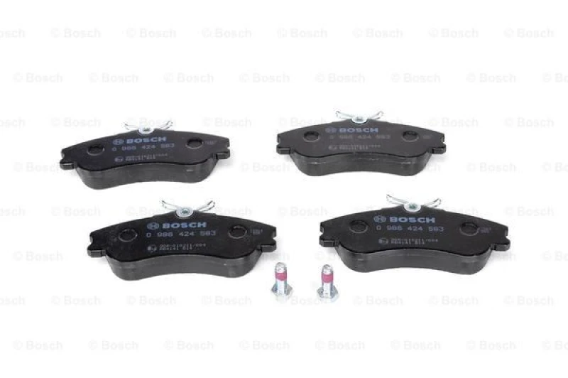 Image of Brake pad set Bosch 0 986 424 583