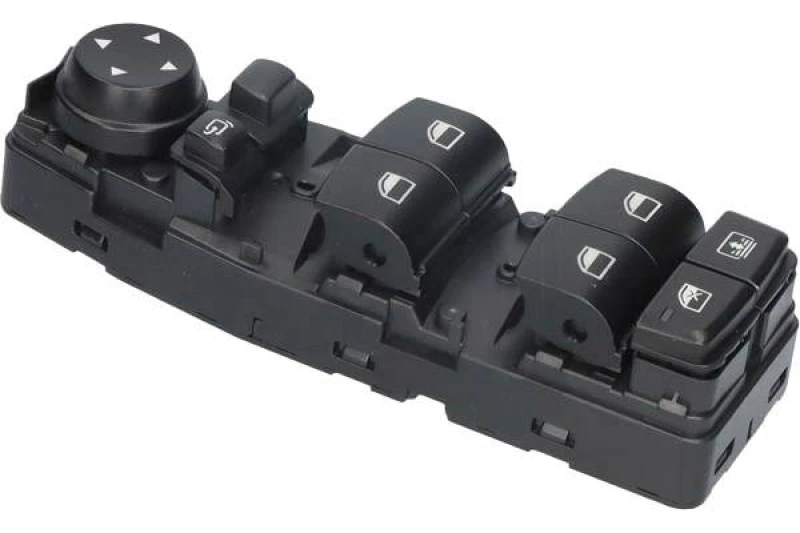 Image of Alfa e-Parts AF00273 Switch, window winder Left Front Thermoplast Switch,window winder (1761)