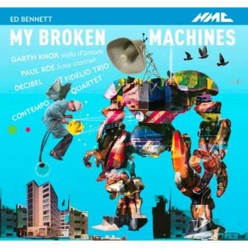 Image of Garth Knox - Ed Bennet: My Broken Machines CD