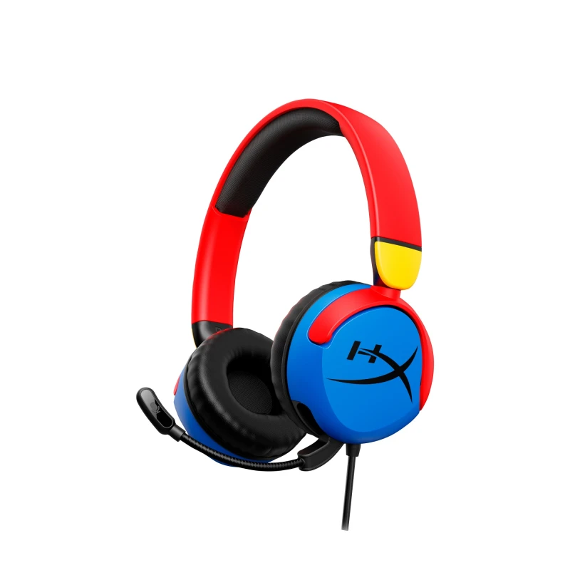 Image of HYPERX Cloud Mini Kids Gaming Headset - Multicolour, Blue,Red 197192348017