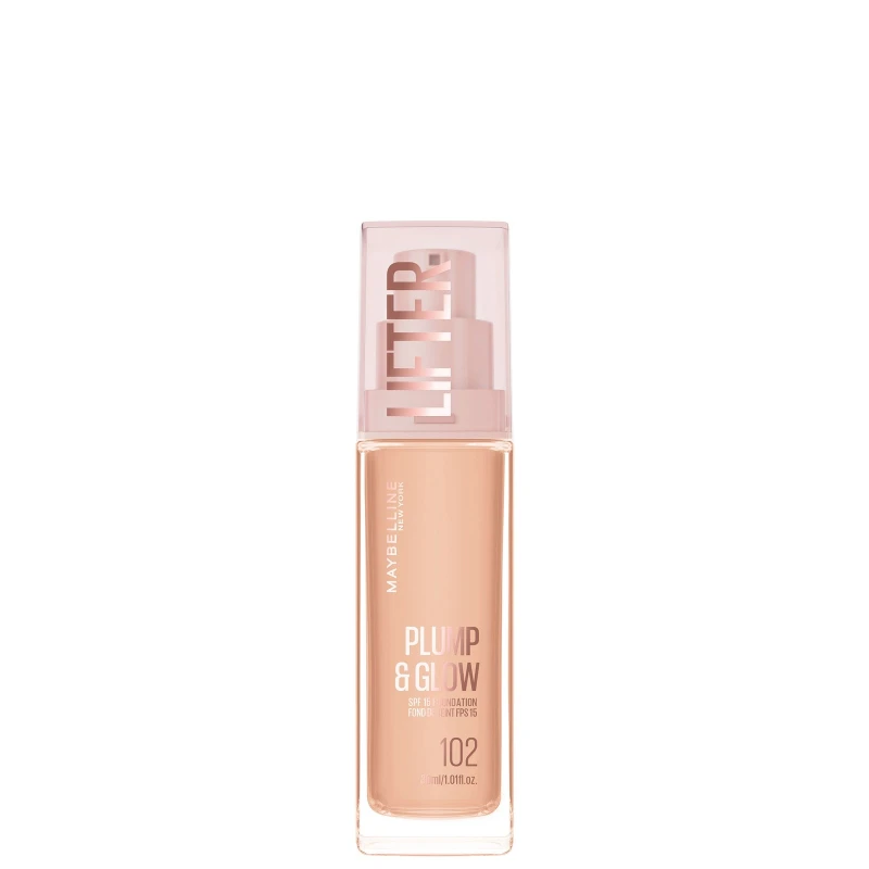 Image of Maybelline New York Lifter Lifter Plump & Glow Foundation (Various Shades) - 102