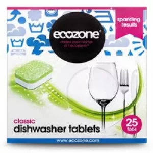 image of Ecozone Classic Dishwasher Tablets 25 tablet