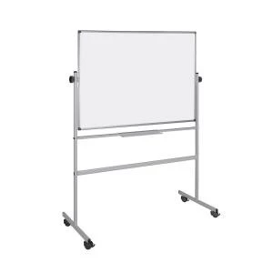 image of Office Revolver Whiteboard Magnetic Mobile 1200 x 1500mm 937630