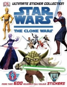 Image of Star Wars Clone Wars Ultimate Sticker Collection by Dorling Kindersley Paperback