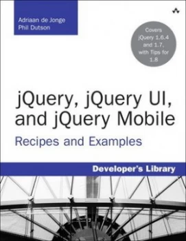 Image of Jquery Jquery Ui and Jquery Mobile by Adriaan De Jonge Book