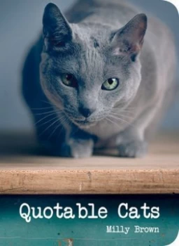 Image of Quotable Cats by Milly Brown Hardback