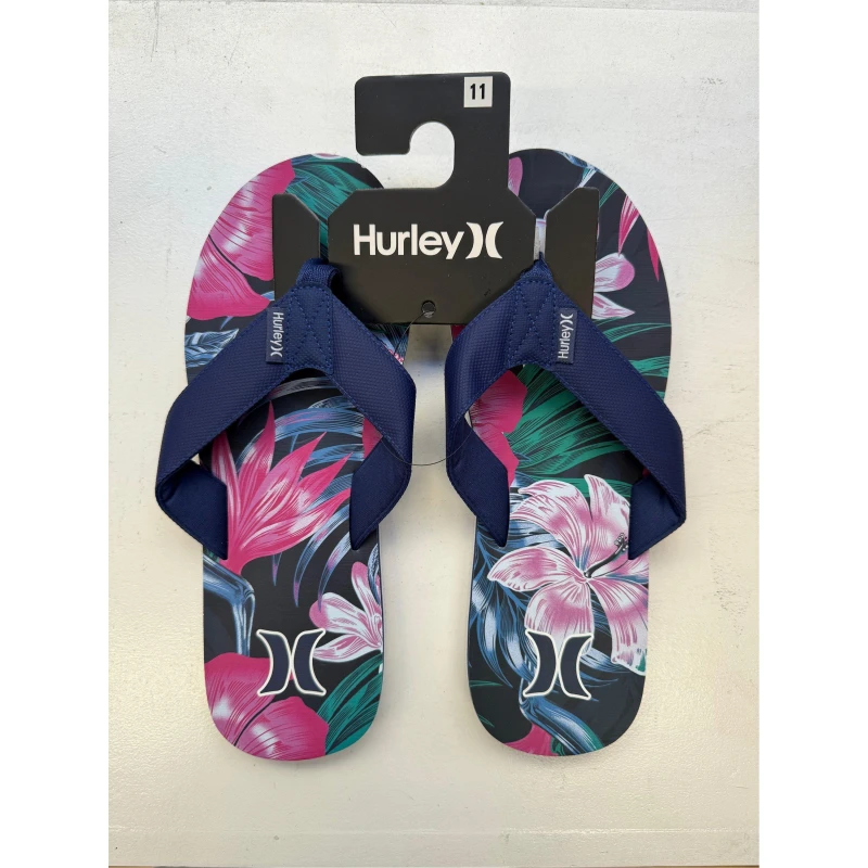 Image of Hurley 1-Pack Flip Flops Mens - Blue Blue 10
