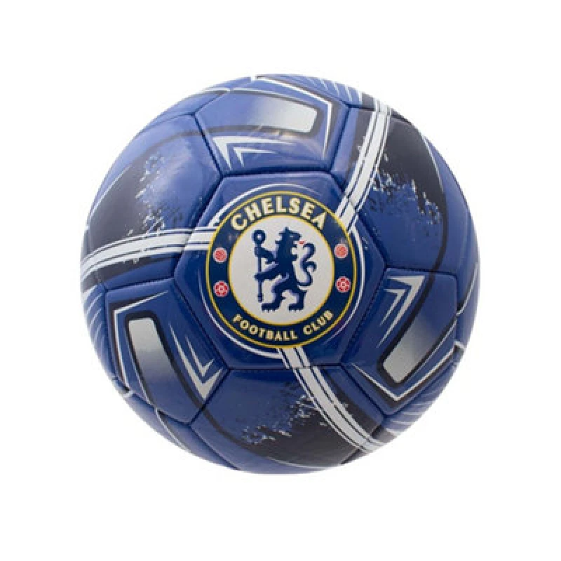 Image of Chelsea Fc Turbine Crest Mini Football Blue/white/black (1)