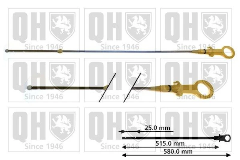 Image of QUINTON HAZELL Oil Dipstick QUINTON HAZELL QOD130