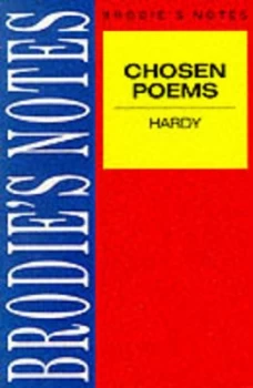 Image of Brodies Notes on Chosen Poems of Thomas Hardy by Graham Handley Book
